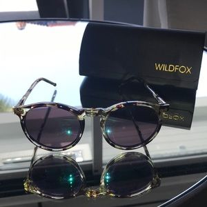 Wild fox tortoise steff sunglasses